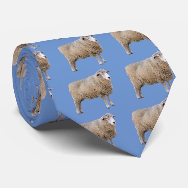 Corriedale sheep krawatte (Gerollt)