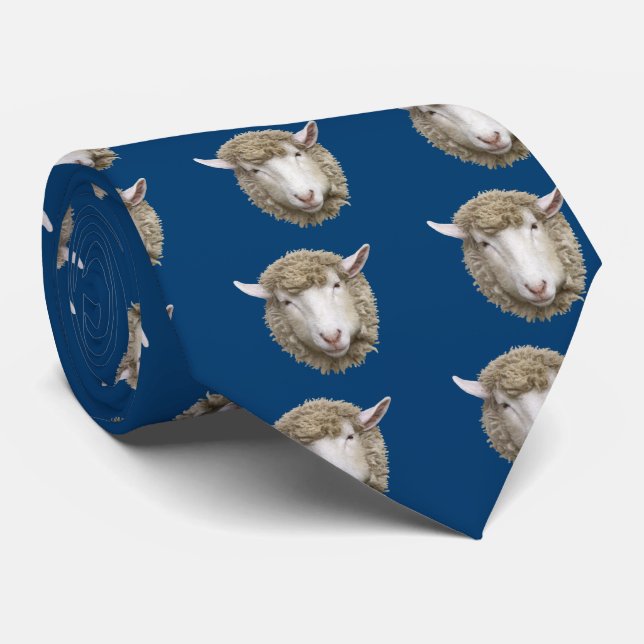 Corriedale sheep krawatte (Gerollt)