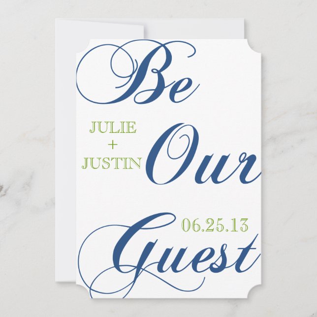 Corrin Calligrafie Save the Date (Vorderseite)