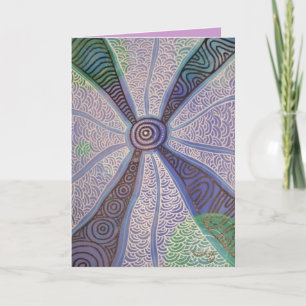 Corroboree at Dusk Card by Nganuwaay Koolyn Karte