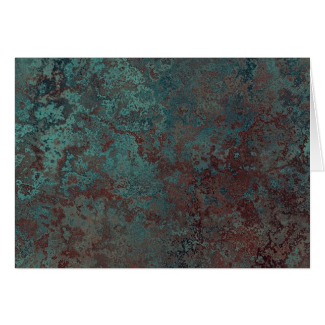 Corrosion "cuivre" impression à l'intérieur du tex (Devant horizontal)