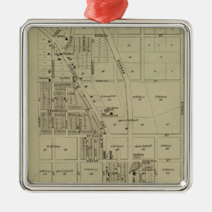 Corryville, Ohio Silbernes Ornament