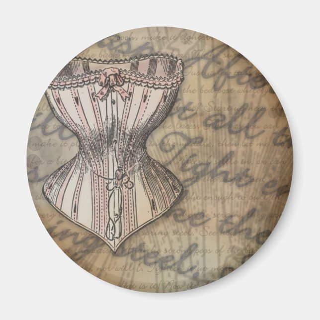 Corset Collage Magnet (Vorne)