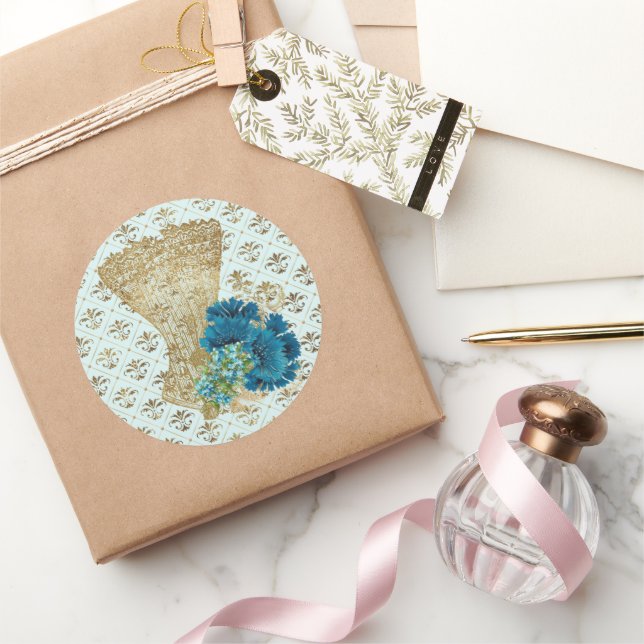 Corset de mode 3 Autocollant rond classique (Cadeaux)