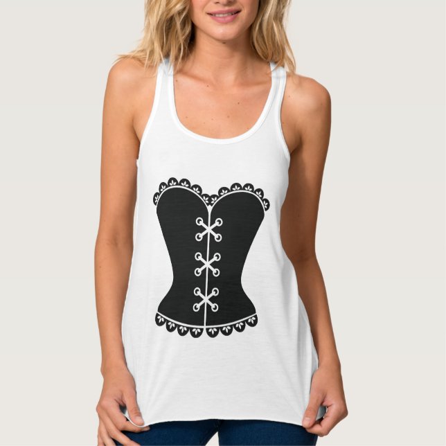 Corset-T - Shirt (Vorderseite)