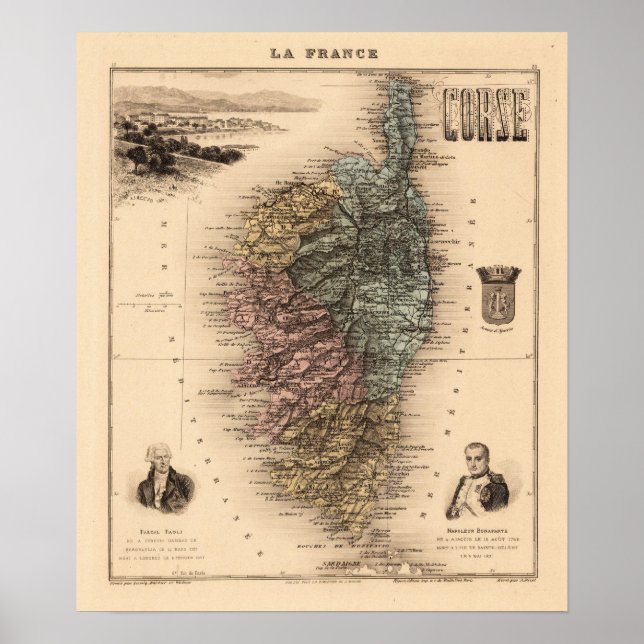 Corsica Poster (Vorne)
