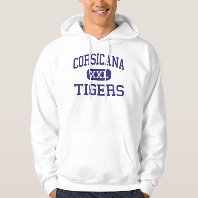 Corsicana - Tiger - Highschool - Corsicana Texas Hoodie (Vorderseite)