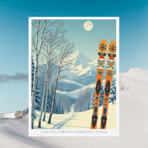 Cortina d’Ampezzo Italien Postkarte
