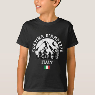 Cortina D'ampezzo Italien Alpen Skigebiet Alp Loca T-Shirt