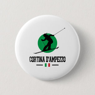 Cortina D'ampezzo Italien Ski Resort Alps Italien Button