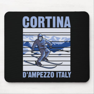 Cortina D'ampezzo Italien Skifahren Mousepad