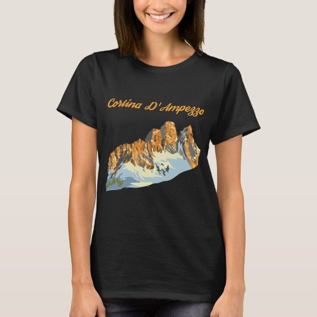 Cortina D'Ampezzo T-Shirt (Vorderseite)