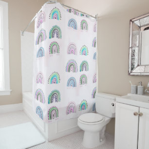 Cortina de Baño Escandinava Arcoíris Duschvorhang