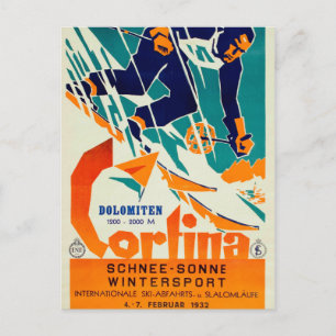 Cortina, Dolomiti Postkarte
