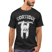 Cortisol Faultier Lustiges Stresshormon
