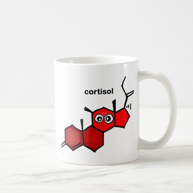 Cortisol Kaffeetasse (Rechts)