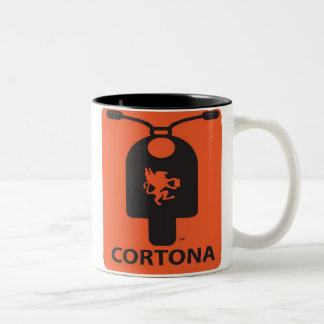 Cortona Roller-Tasse Zweifarbige Tasse