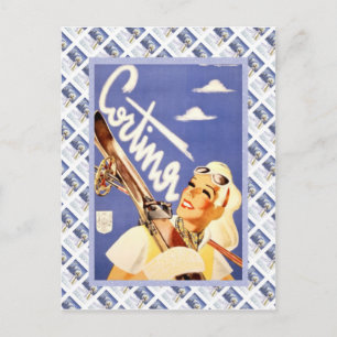 Cortuna, Wintersportzentrum Postkarte