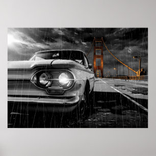 Corvair Dead Souls San Francisco Poster