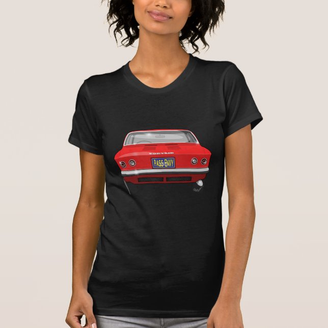 Corvair Durchlauf-Neid 1964 T-Shirt (Vorderseite)