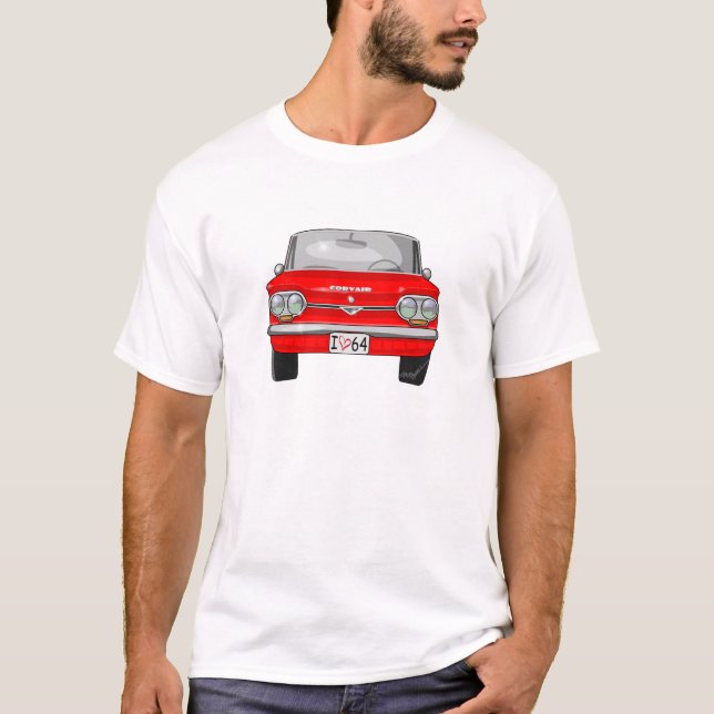 Corvair Vorderansicht 1964 T-Shirt (Vorderseite)