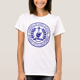 Corvallis Highschool Kalifornien-Logo-Emblem T-Shirt