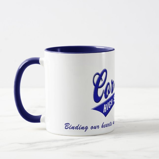 Corvallis Highschool Studio-Stadt Kalifornien Tasse (Links)