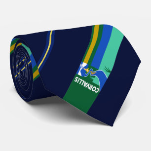 Corvallis (Oregon) Stadtflagge Neck Tie Krawatte
