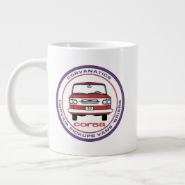 Corvanatics Jumbo Coffee Tasse