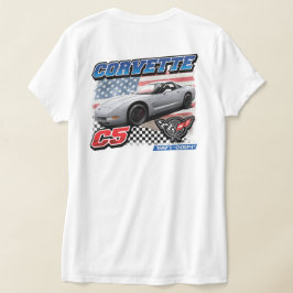 Corvette C5 - zweiseitiger T - Shirt von Frauen