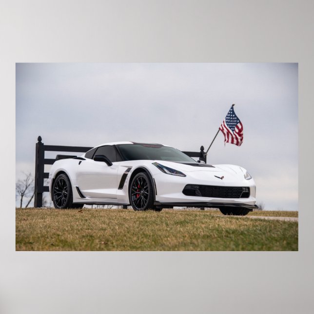 Corvette C7 Z06 Poster (Vorne)
