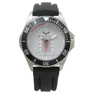 Corvette der Punisher V8 graue Uhr