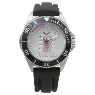 Corvette der Punisher V8 graue Uhr