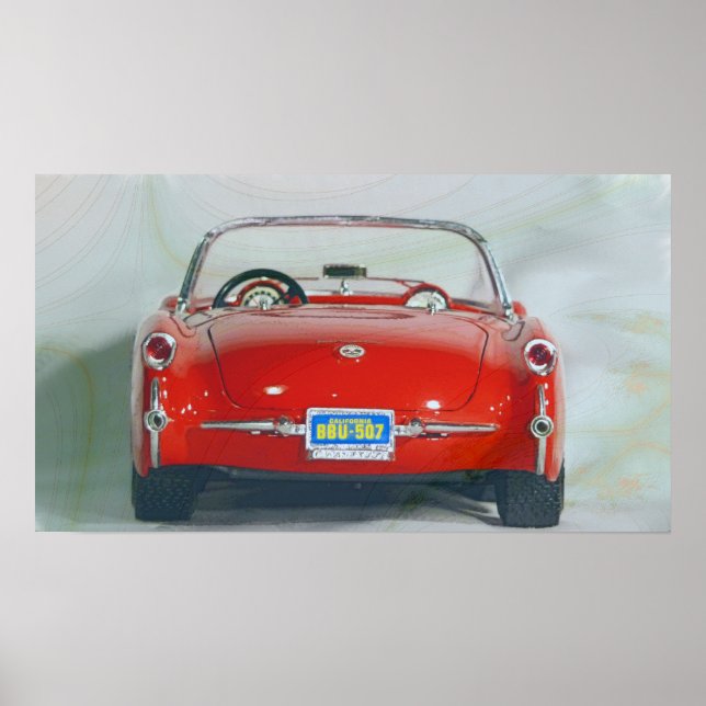 Corvette Poster (Vorne)