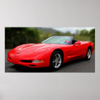 CORVETTE POSTER