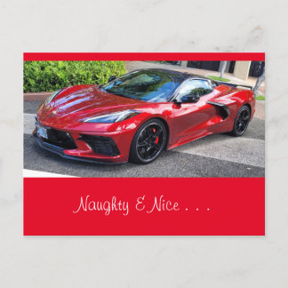 Corvette Postkarte