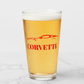 Corvette Trinkglas Glas