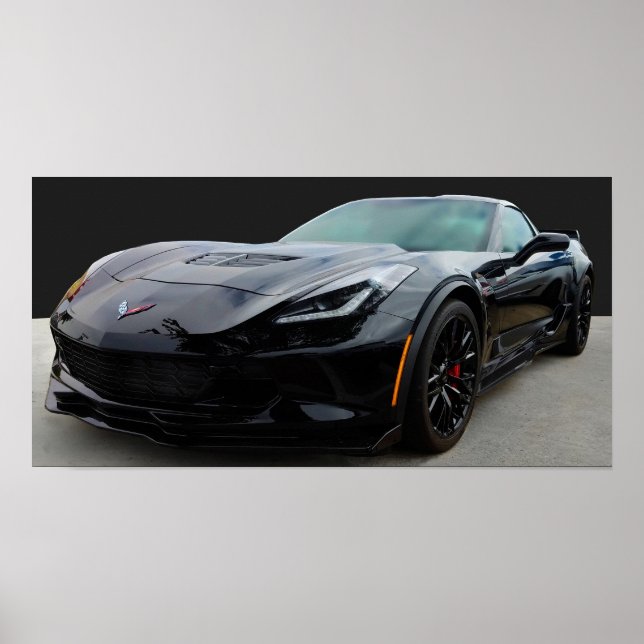 CORVETTE ZO6 2017 POSTER (Vorne)