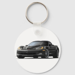 Corvette ZR1 Black Car Schlüsselanhänger