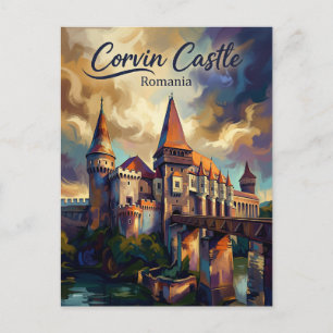 Corvin Schloss Rumänien Postkarte