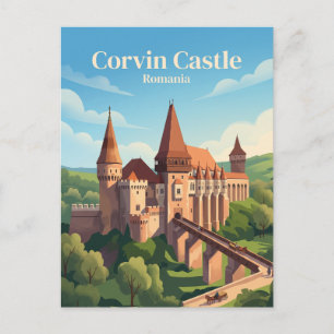 Corvin Schloss Rumänien Postkarte