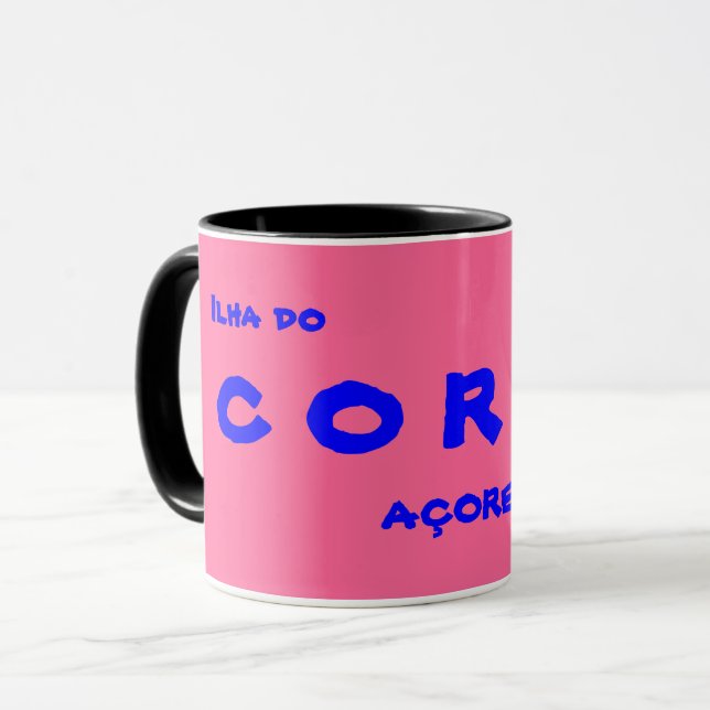 Corvo Azores Tasse (Vorderseite Links)