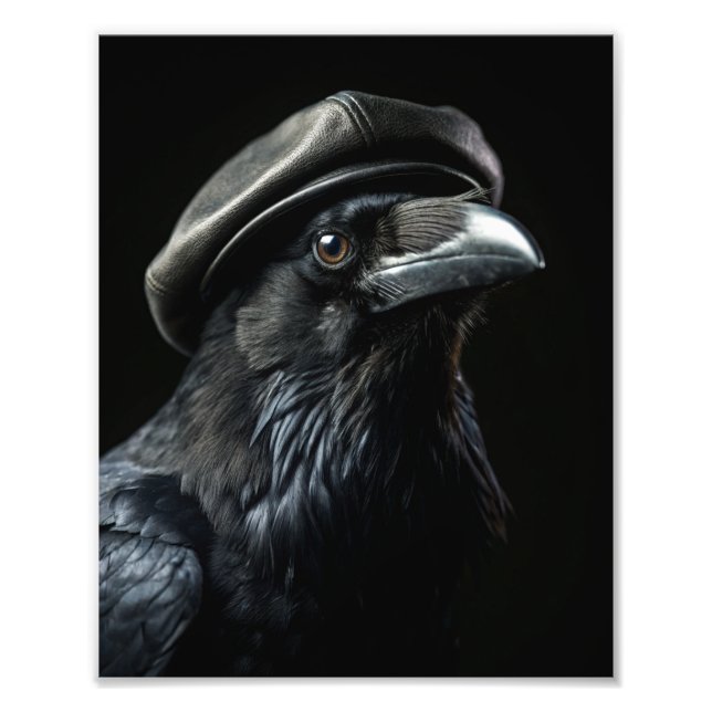 Corvus "Das Orakel" Rex - Rabe - Fotodruck (Vorne)