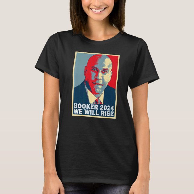 Cory Booker wir aufziehen Cory Booker T-Shirt (Vorderseite)