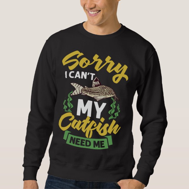 Corydoras Catfish Cory Fish Paleatus Adolfoi Aquar Sweatshirt (Vorderseite)