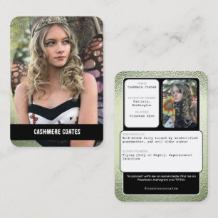 Coscards Benutzerdefinierte Cosplay-Sammelkarten Visitenkarte