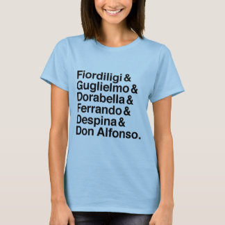 Così Fan tutte Charakter-Shirt T-Shirt