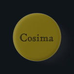 Cosima vom offenen Schriftarttext des Button<br><div class="desc">Cosima ist ein Charakter vom Fernsehshow Waisen-Schwarzen,  offener Text</div>