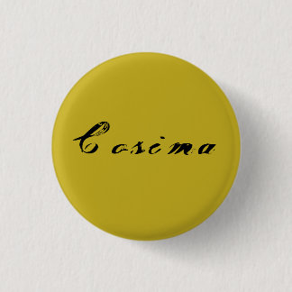 Cosima von der verwaisten schwarzen antiken button