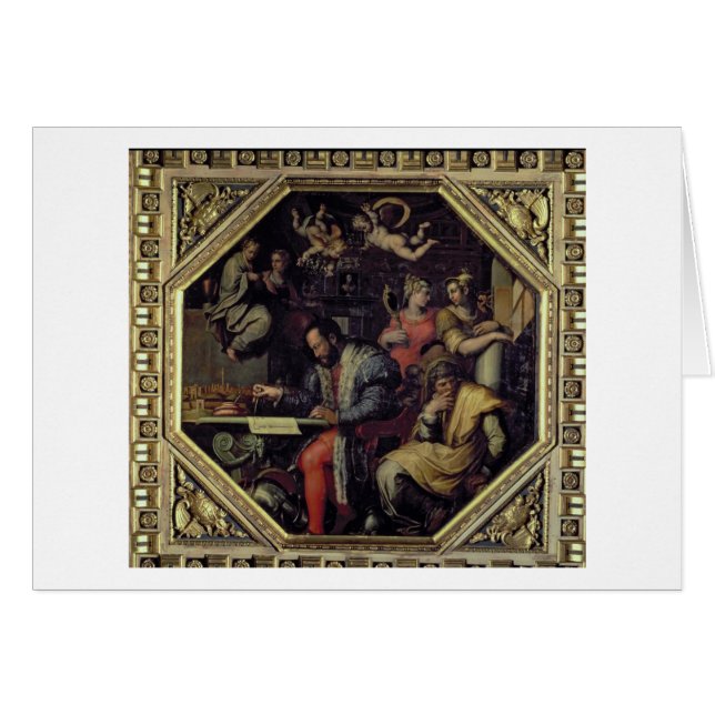 Cosimo I de Medici (1519-74) die conques planend (Vorderseite (Horizontal))